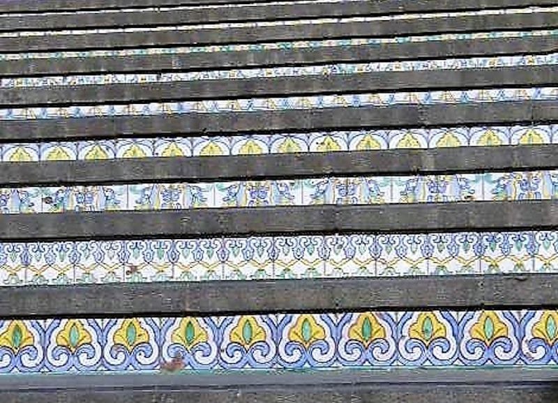 Caltagirone famous ceramic staircase