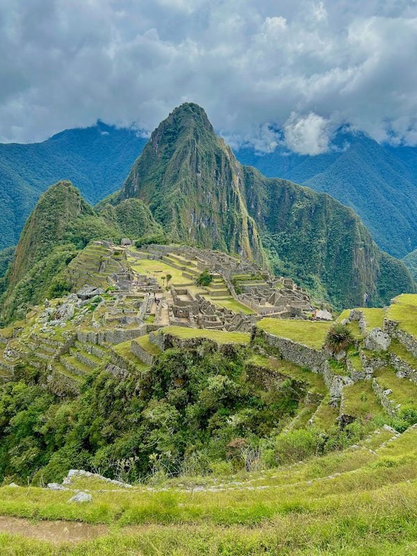 Machu Picchu on a clear fall day
