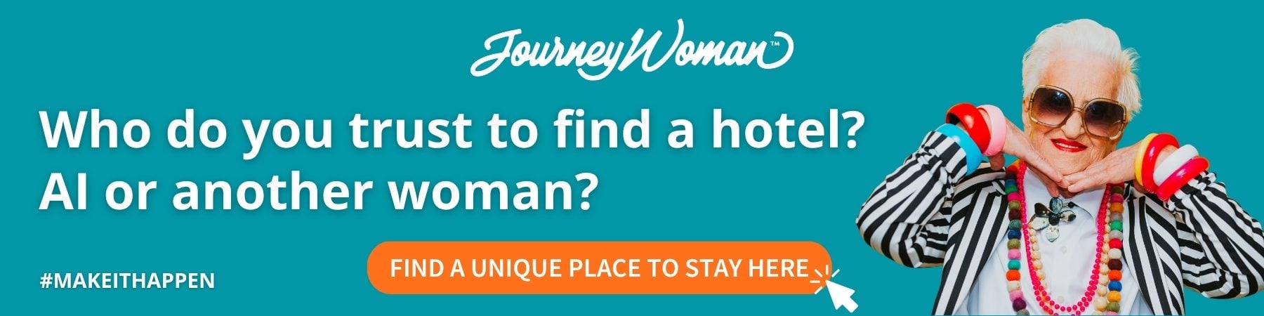 Trust women not AI on hotels
