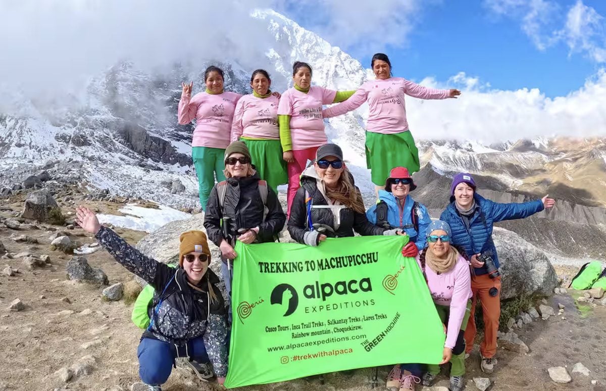 Women's Only SalkantayTrek at the Pass with Alpaca Expeditions