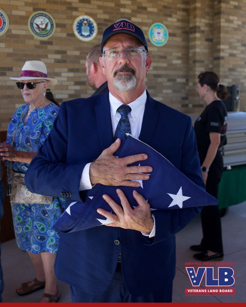 Letter From the Chairwoman β Expanding Our Unaccompanied Veteran Burials to Lubbock
