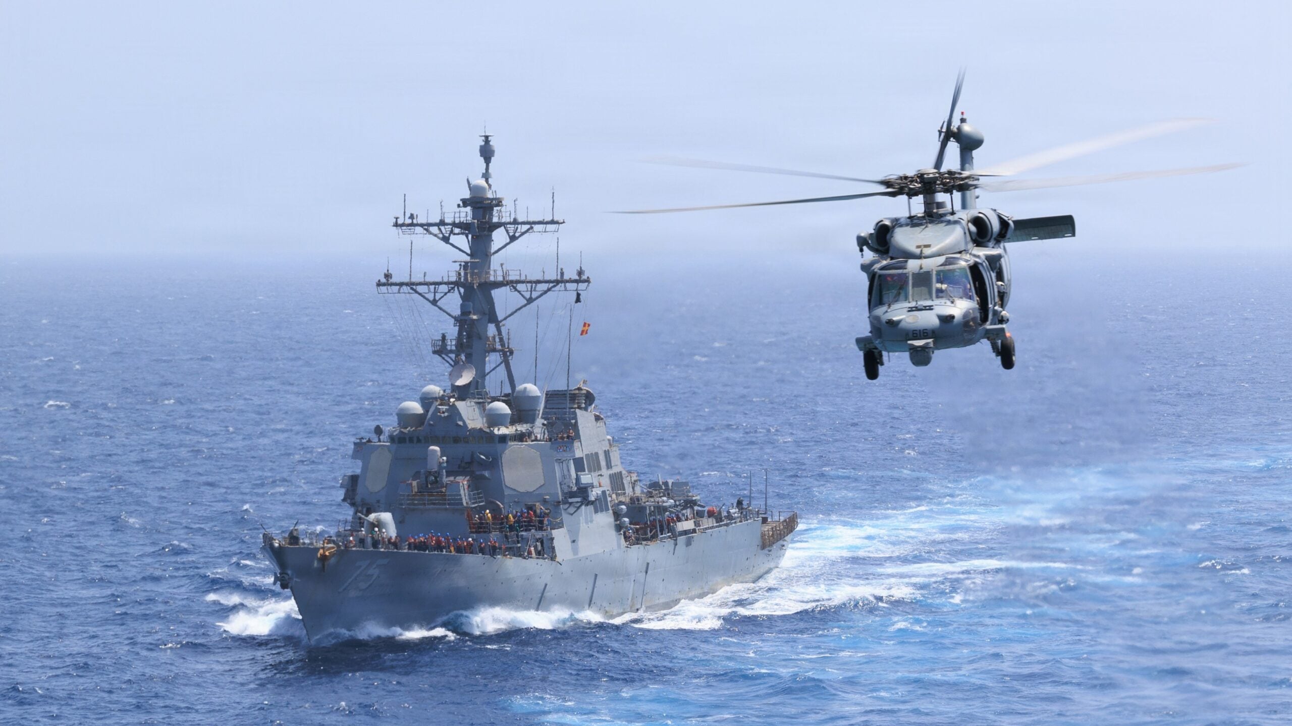 Navy halts search for sailor missing in the Arabian Sea
