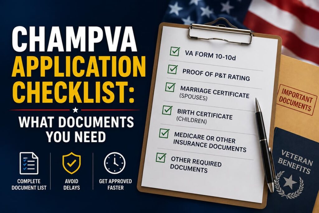 CHAMPVA Application Checklist: What Documents You Need