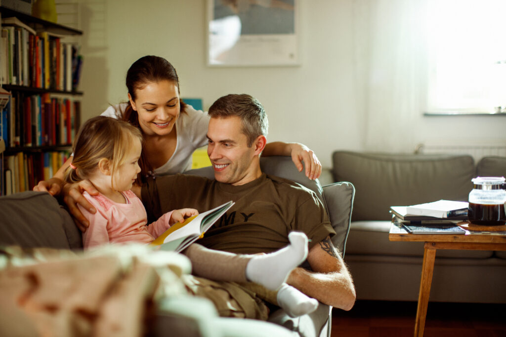 Helping Kids Adjust After Deployment
