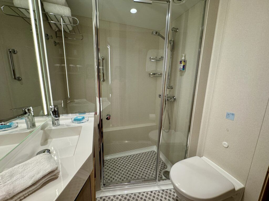 star of the seas balcony cabin review: ocean view balcony vs. infinite ocean view balcony