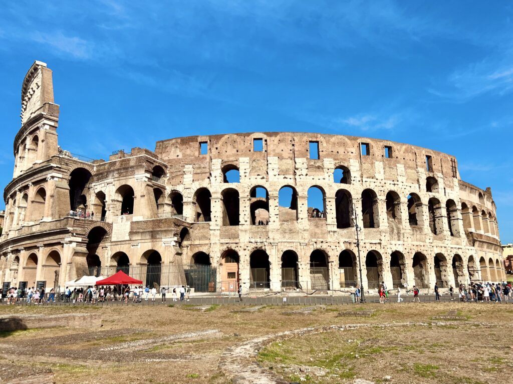 The Colosseum in Rome, Italy