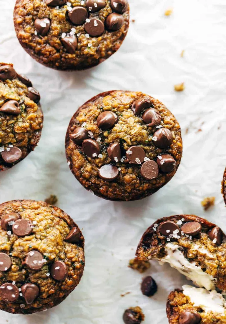 Zucchini muffins.