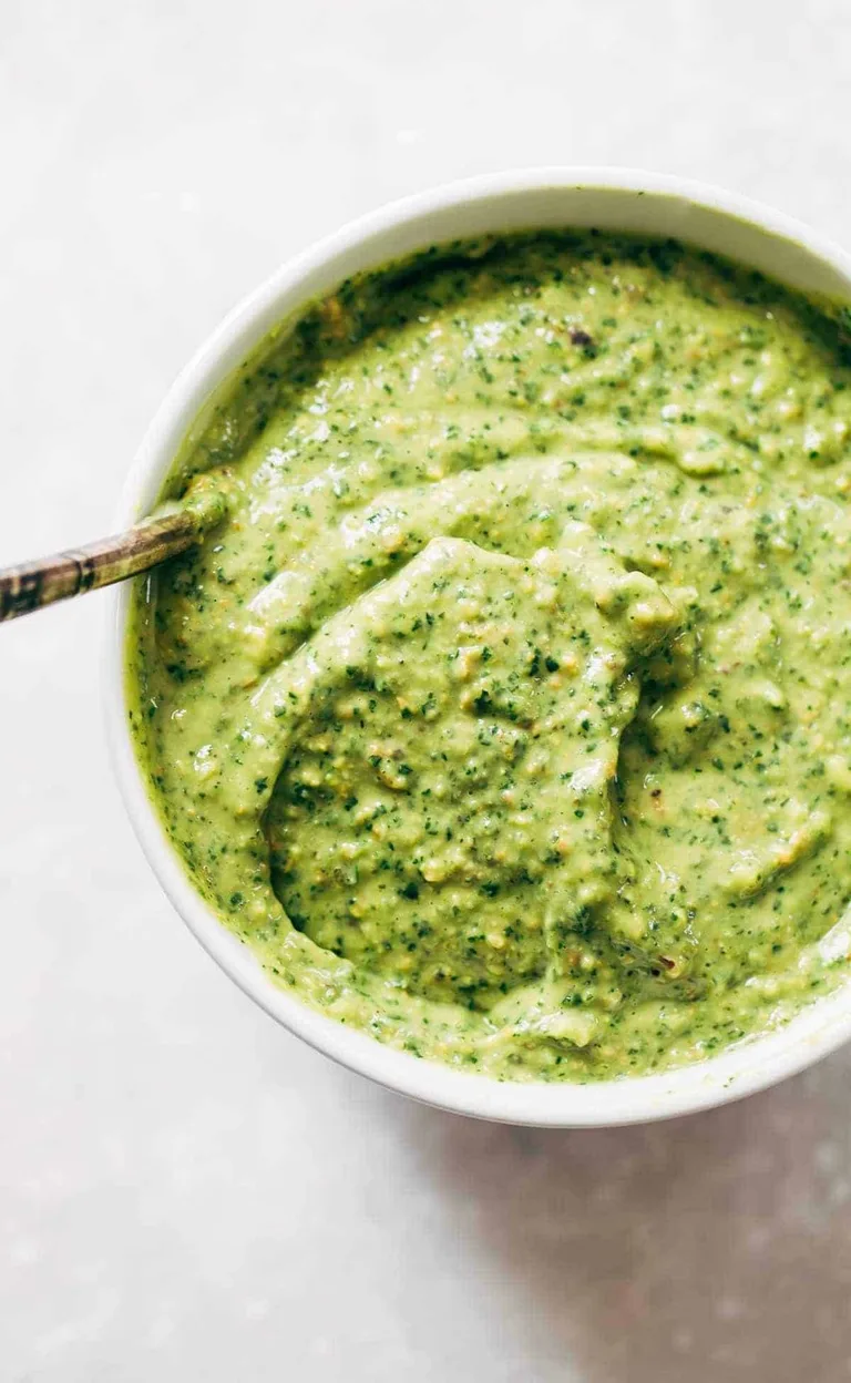 Magic green sauce.