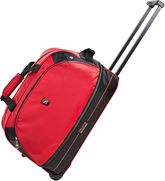 camera bag gear red on wheels 