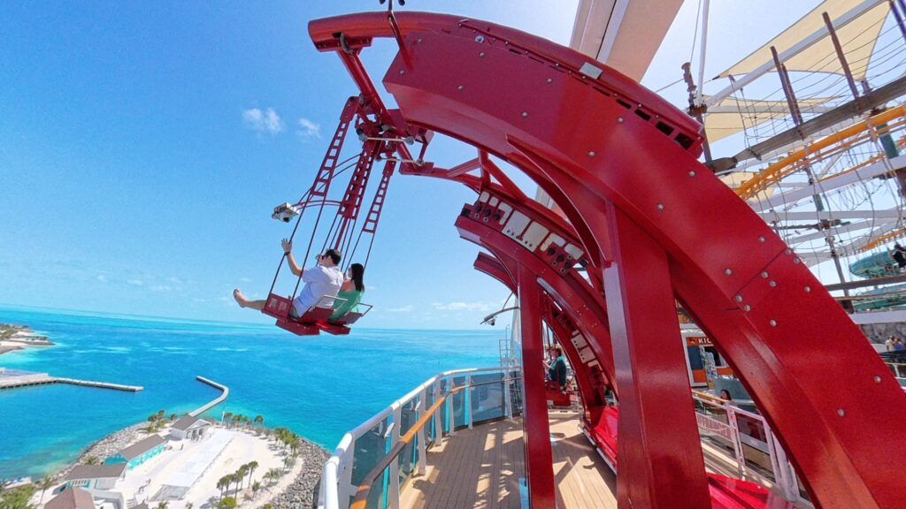 Don and Heidi on Cliffhanger MSC World America