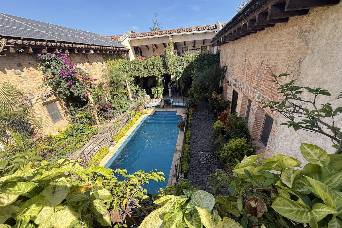 Philippa’s gorgeous villa in Antiqua.