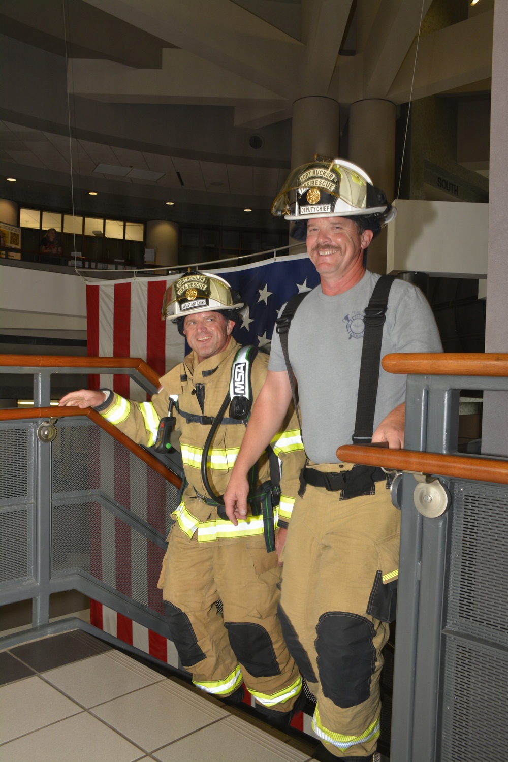 Fort Rucker Firefighters Climb to Remember 9/11