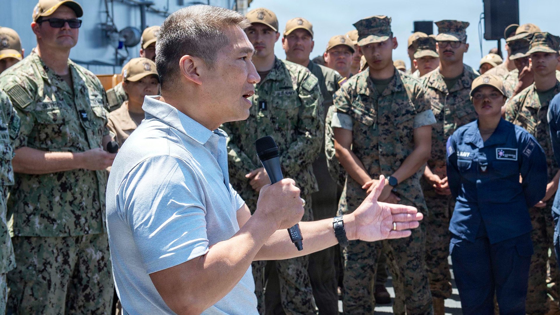 Acting Navy Secretary tells Marines that suicide is a ‘leadership issue’