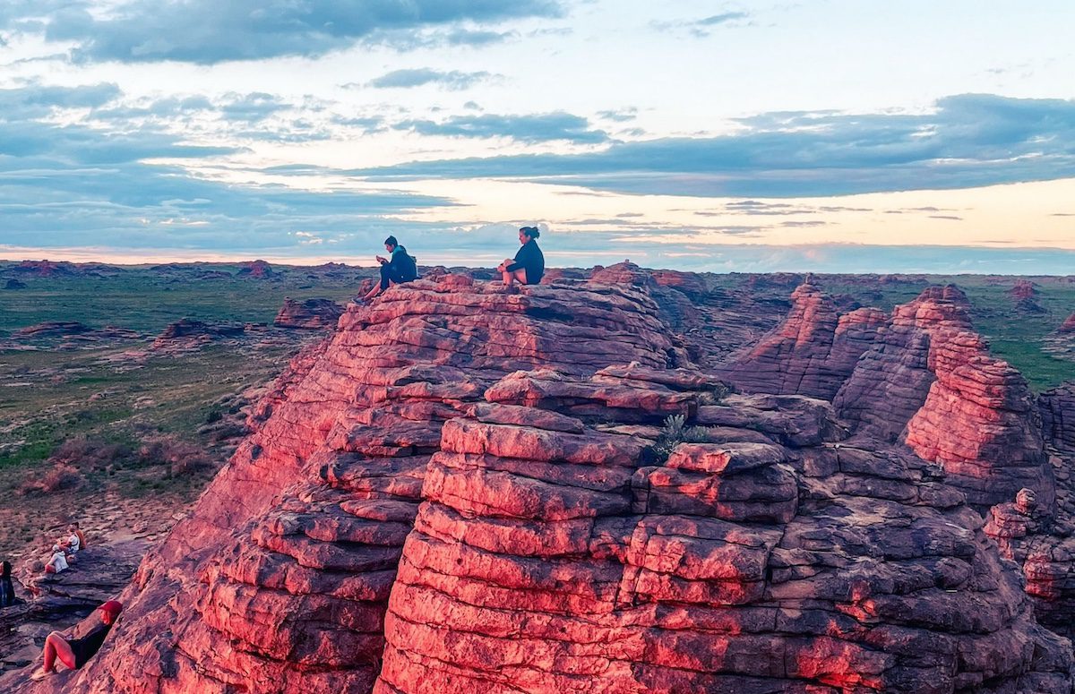 People on a retreat in Mongolia with Reclaim Yourself Retreats