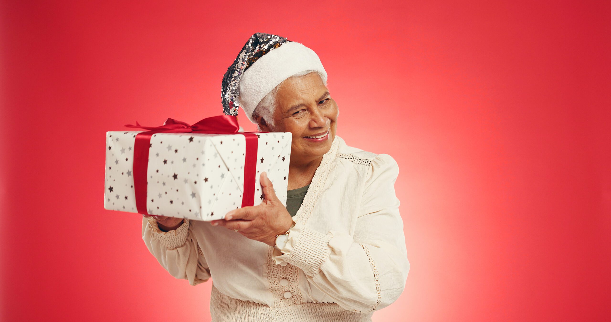 women finds solo travel deals in a box christmas in july
