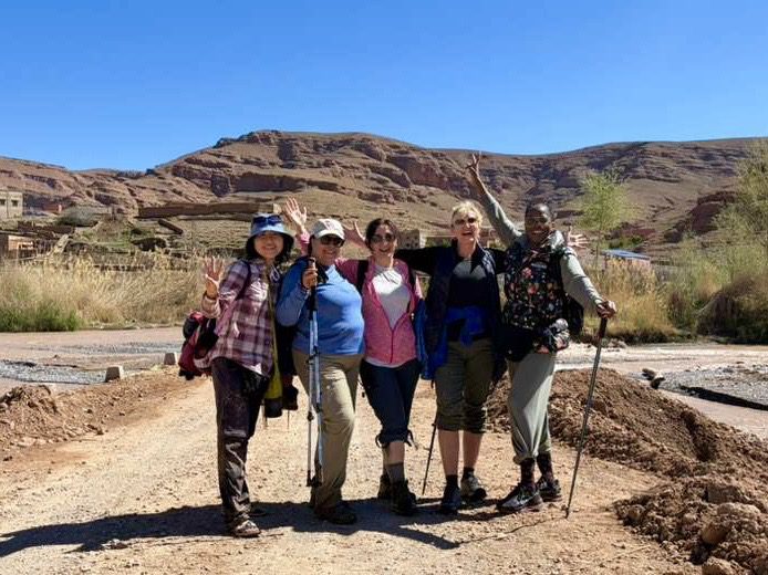 intrepid group of women over 50 