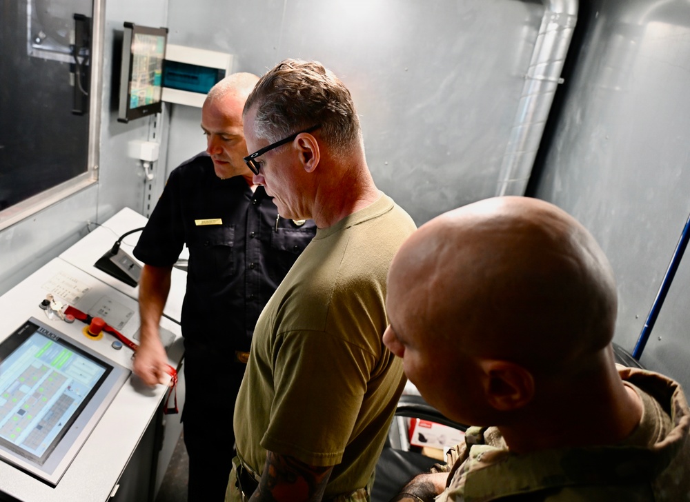 USAG Stuttgart leadership tackles firefighter confidence maze
