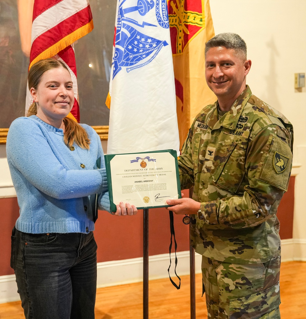 Fort Hamilton honors civilian workforce during quarterly awards ceremony