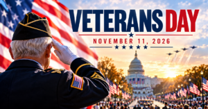 Veterans Day 2026: Events Across the Country Honor Those Who Served