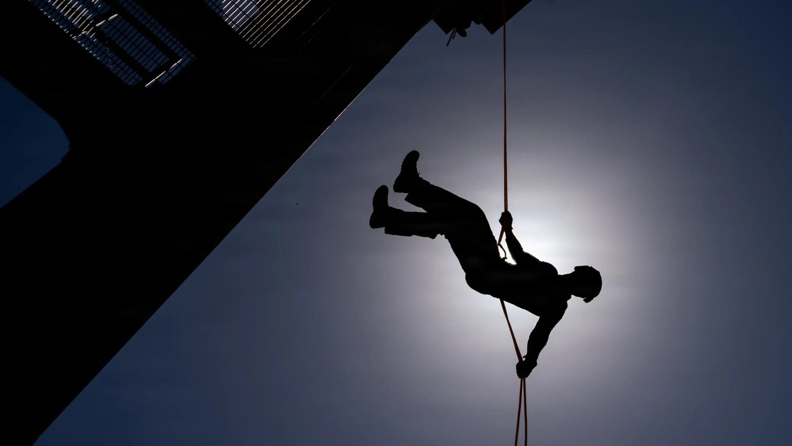 Airman dies in rappelling demonstration at Navy football game