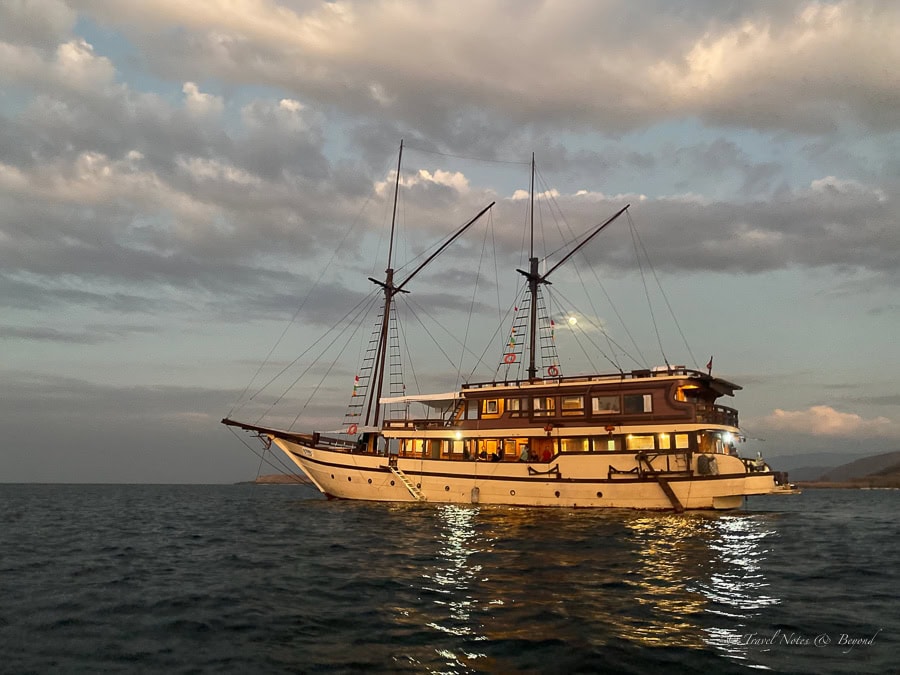 Lombok to Labuan Bajo boat trip on Alfathran III
