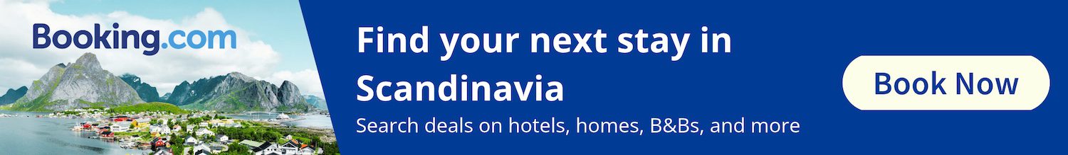 Booking.com Scandinavia Sweden Norway Denmark Finland