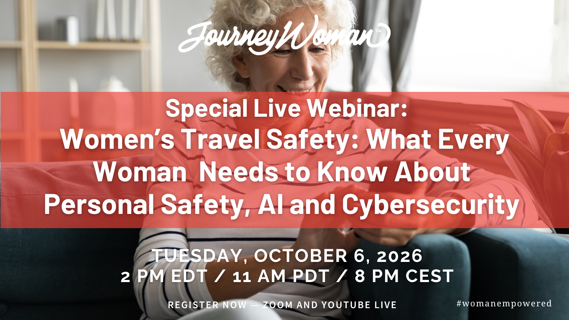 Women's Safety Webinar October 2026 Women's Safety Webinar October 2026