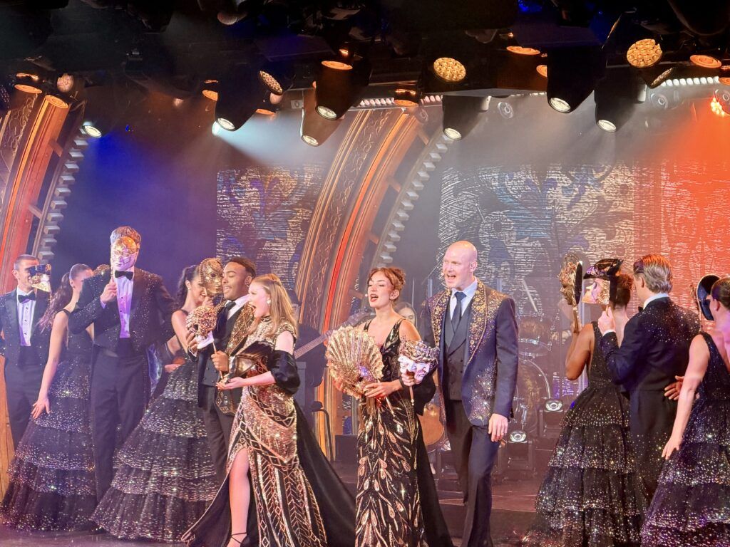 Oceania Allura stage show entertainment