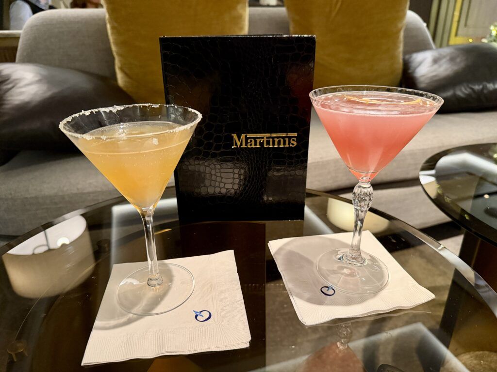 Oceania Allura cocktails drinks