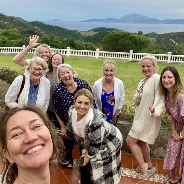People make close connections on sober retreats. Photo courtesy of Isabel van Zuilen