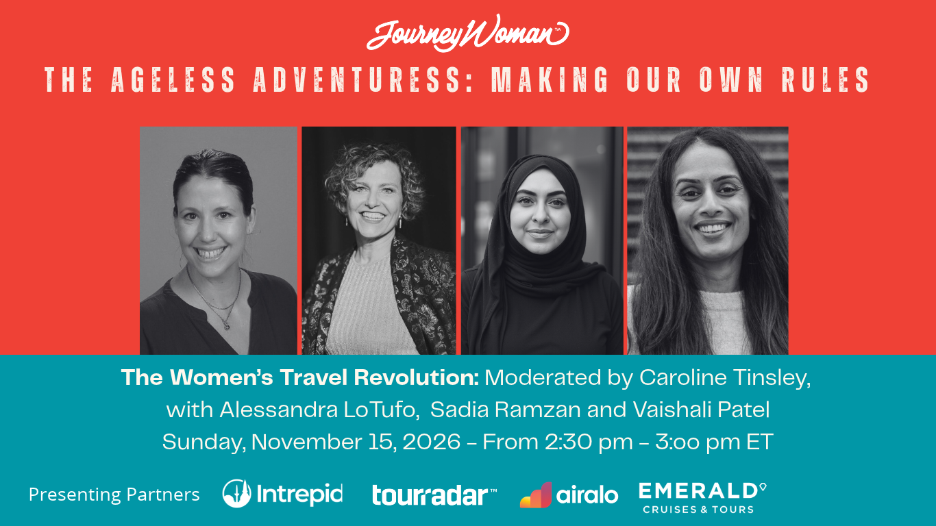 women's travel revolution panel