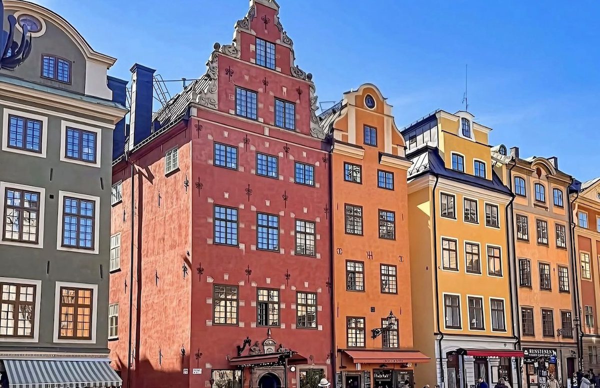 Stortorget, famous main square in Gamla Stan