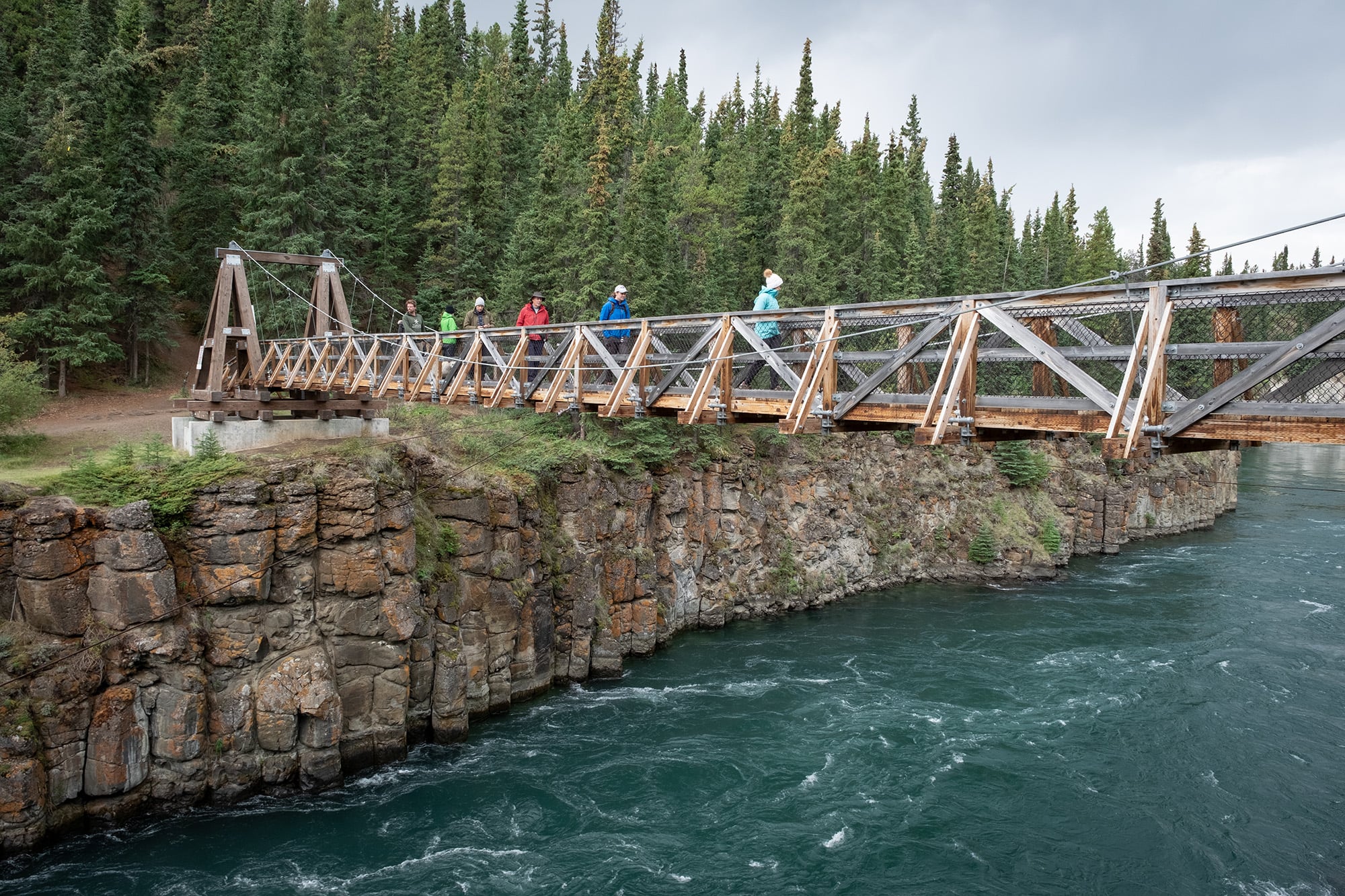 milest canyon mosaic earth yukon 