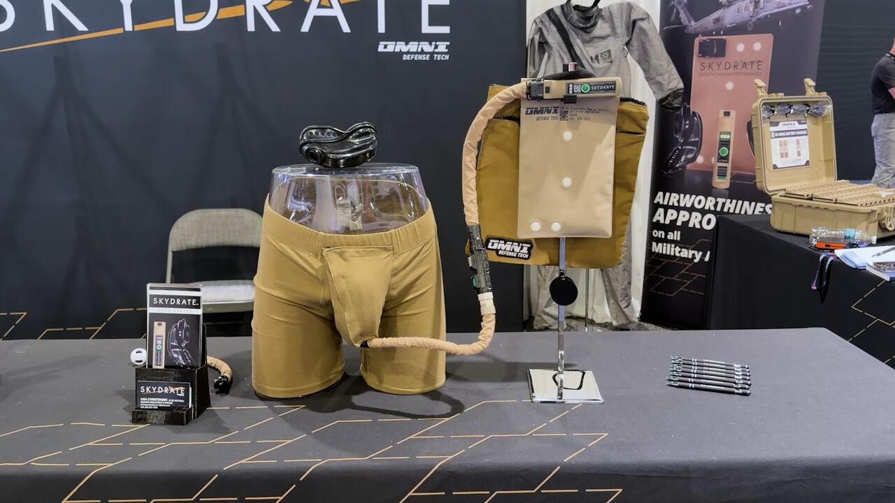 Working to relieve “tactical dehydration” with new urine collection systems for troops